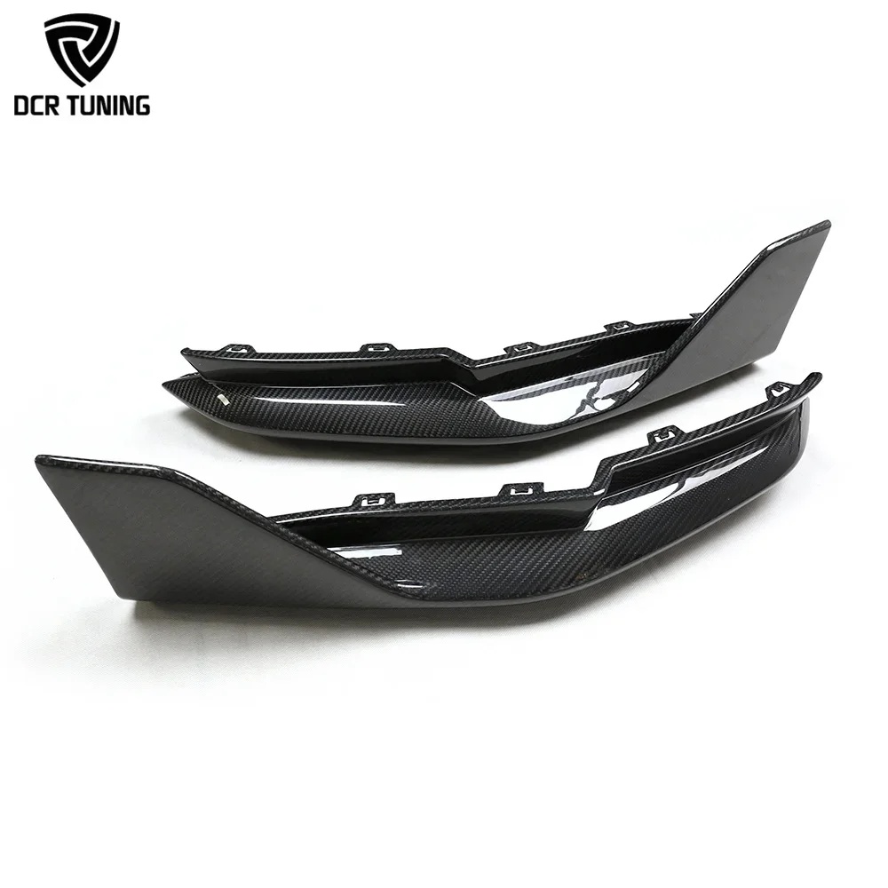 

G82 Dry Carbon Fiber Side Bumper Splitter for M4 G82 G83 Exterior Auto Rear Bumper Canard Trim Replacement 2021+ custom