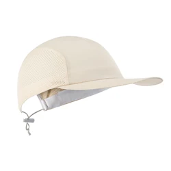 VOBOOM Unstructured Baseball Cap Flat Brim Sports Cap Quick Dry Outdoor Cap for Men and Women
