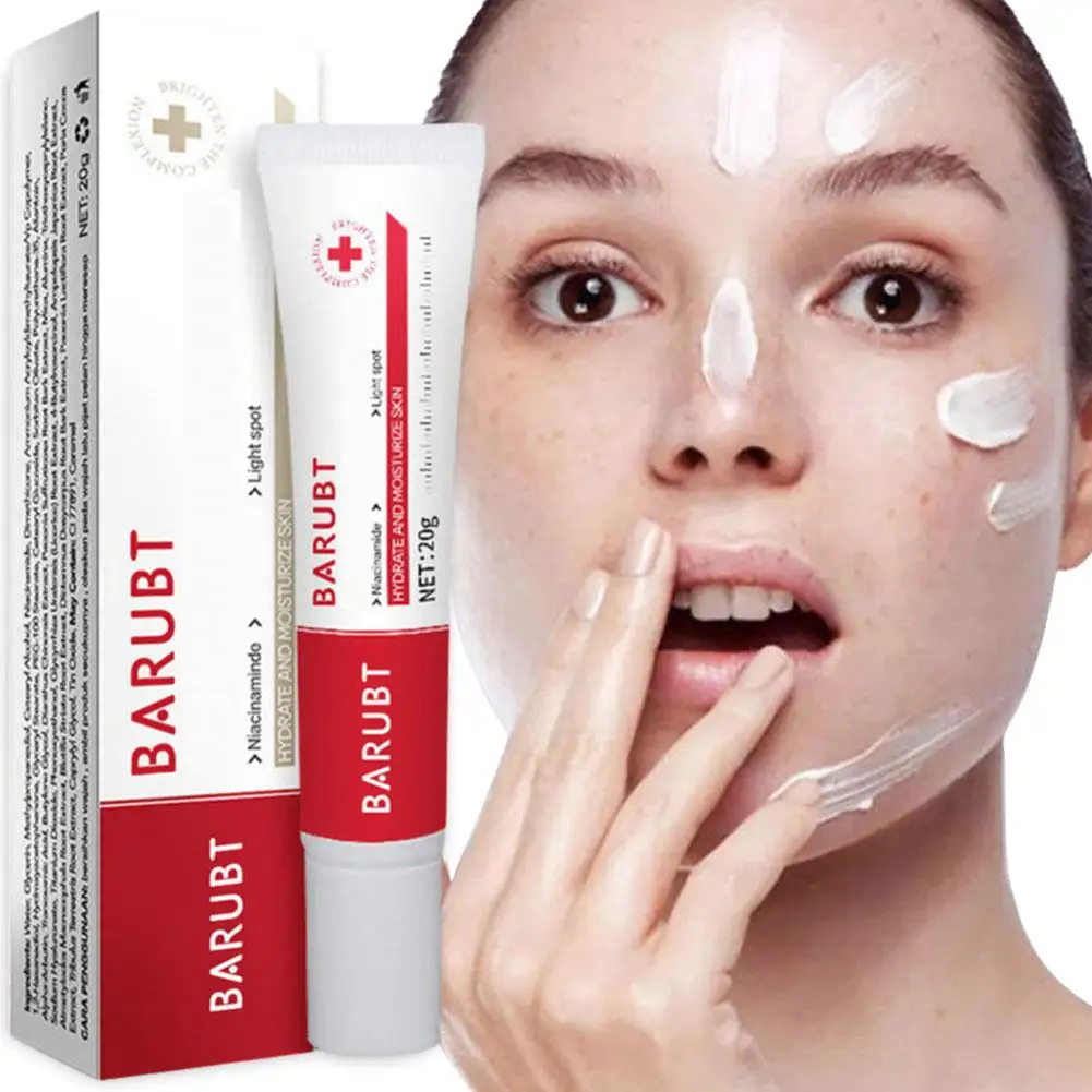 

20g Whitening Freckles Cream Lightening Melasma Tone Remove Spot Brighten Care Skin Improve Dark Dullness Skin E9W7