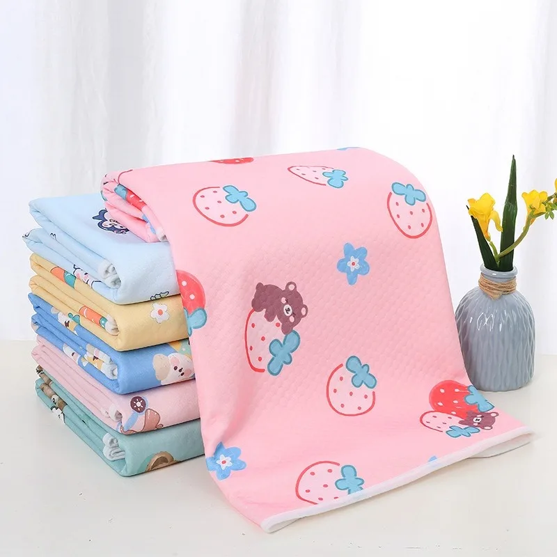 Reusable Baby Changing Mat Cover Diaper Mattress Bed Sheets for Newborn Baby Waterproof Portable Change Pad Table Floor Play Mat