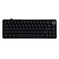 EPOMAKER x AULA F65 PRO 65% ANSI QWERTY Layout Hot-Swap Gasket Wired/2.4GHZ/Bluetooth Wireless Mechanical Keyboard RGB Backlight