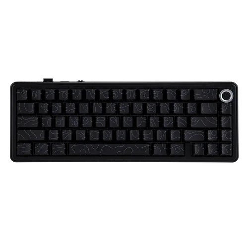 EPOMAKER x AULA F65 PRO 65% ANSI QWERTY diseño junta intercambiable en caliente con cable/2,4 GHZ/Teclado mecánico inalámbrico Bluetooth retroiluminación RGB