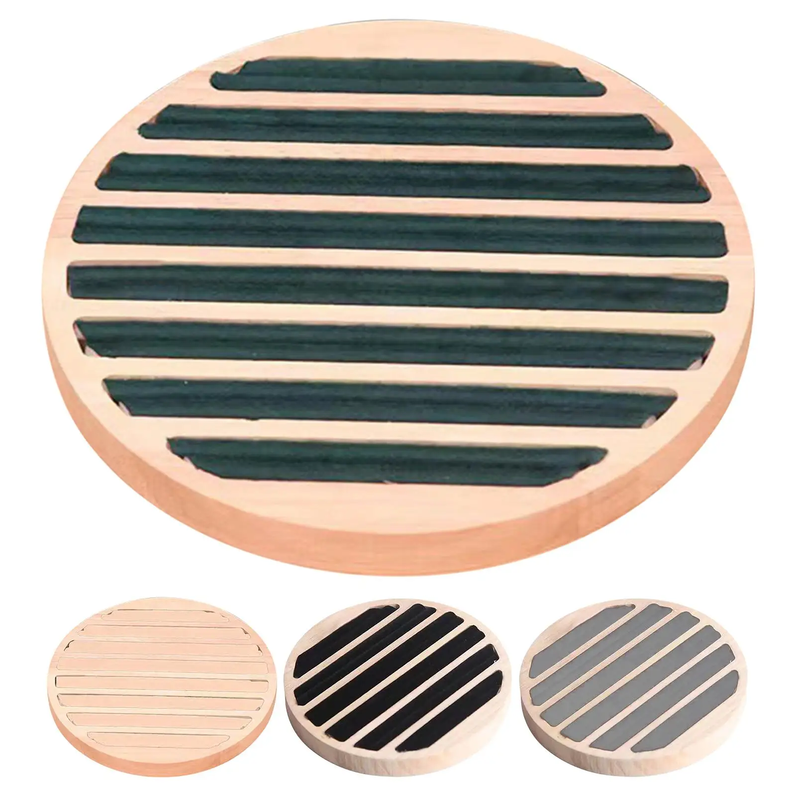 

Поднос для демонстрации деревянных колец, 8-рядный держатель для хранения слотов, органайзер для декора магазинов