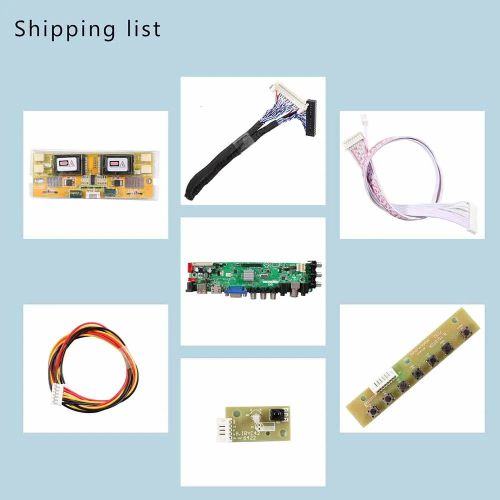 HD MI VGA USB DTV LCD Controller Board For 22