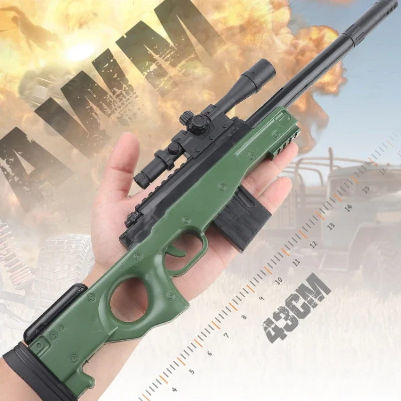 45 سنتيمتر M4a1 الأسلحة النارية نموذج الإبداعية يمكن النار الرصاص Awm سلاح قالب Enjoyable Pu الأسلحة لعبة ديكور المنزل هدية مزخرفة