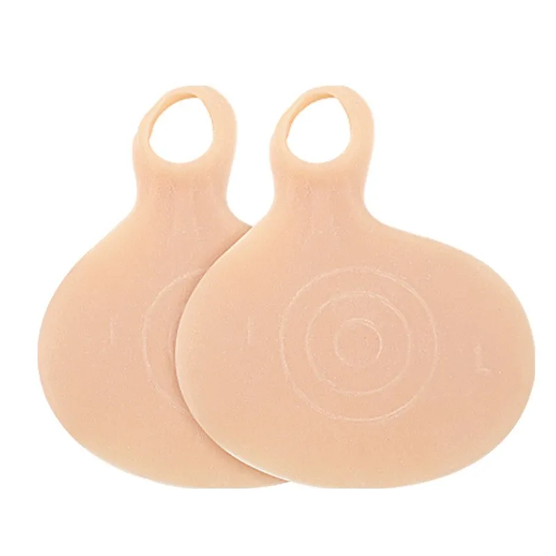 وسادة الأمامية Sebs Gel من السيليكون ذات الكعب العالي لأصابع القدم مضادة للتآكل وضغط وسادة مضادة للانزلاق #2