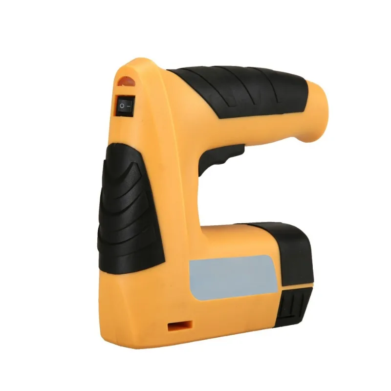 USB Rechargeable Lithium Battery Nail Gun Portable Electric Stapler Woodworking Nail Shooting Tool