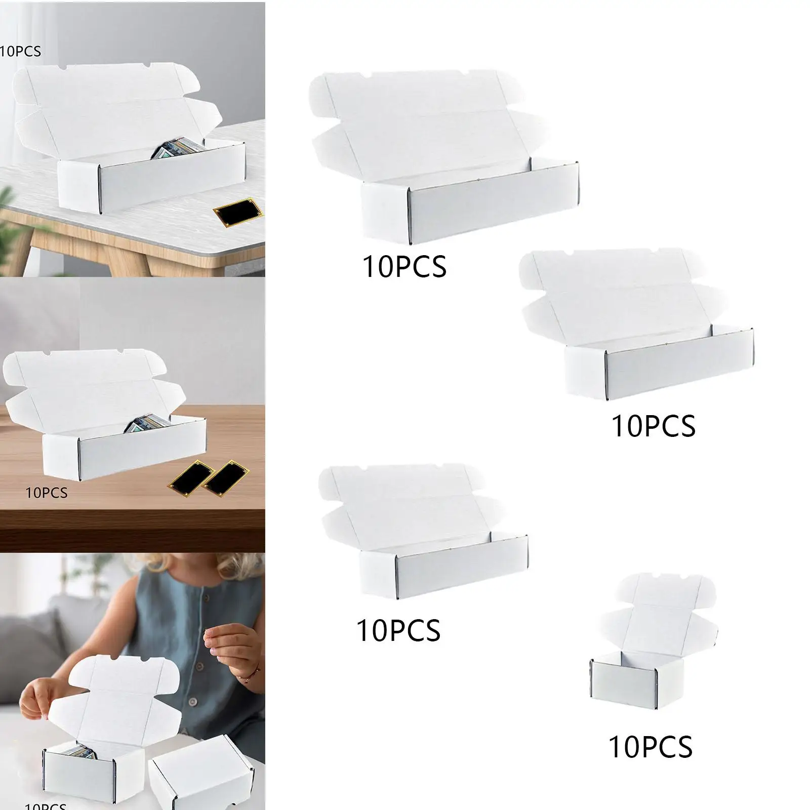 card-collector-box-cardboard-storage-box-desktop-storage-10-pieces-white-trading-card-organizer-for-basketball-cards