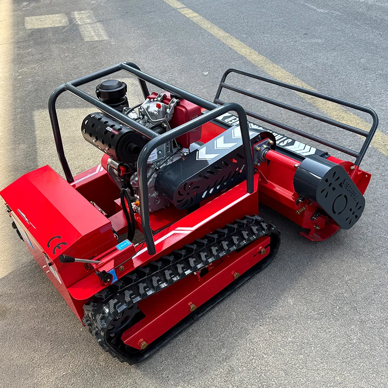 Customized New zero Turn Best Battery Cordless Gps Smart Electric Remote Control Crawler Lawn Mower for Golf Course