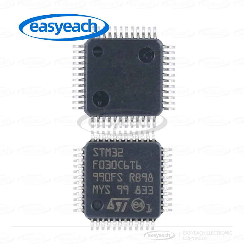 STM32F030C6T6 LQFP-48 48MHz 32KB Flash/microcontrolador de 32 bits-microcontrolador MCU