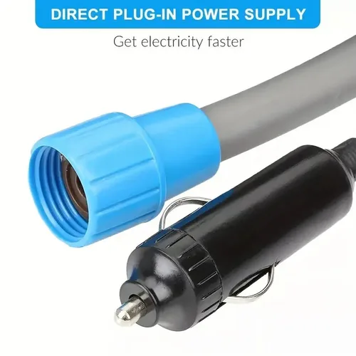 Imagen 2 del producto 1 Juego de equipo de ducha exterior portátil para ducha de coche DC12V, ducha eléctrica Simple para exteriores