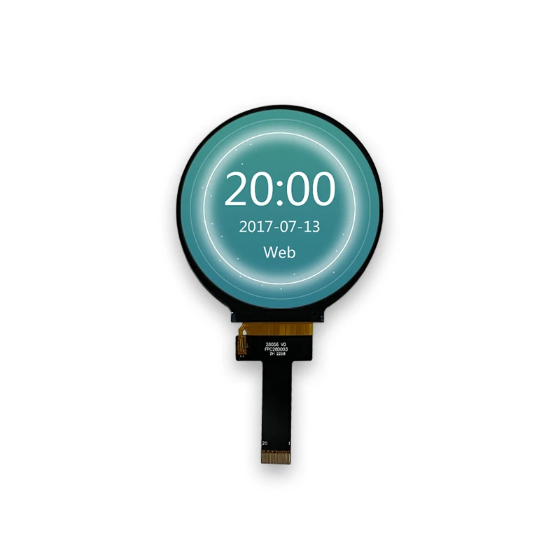 2.8 inch 480x480 ST7701S Driver IC MIPI interface Round TFT LCD module