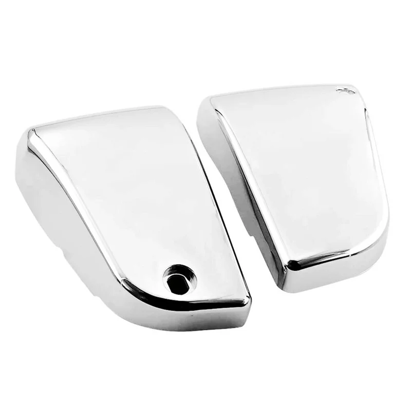 

For Kawasaki Vulcan VN1500 Classic Nomad ABS Battery Side Covers Chrome 1Pair Replacement Parts