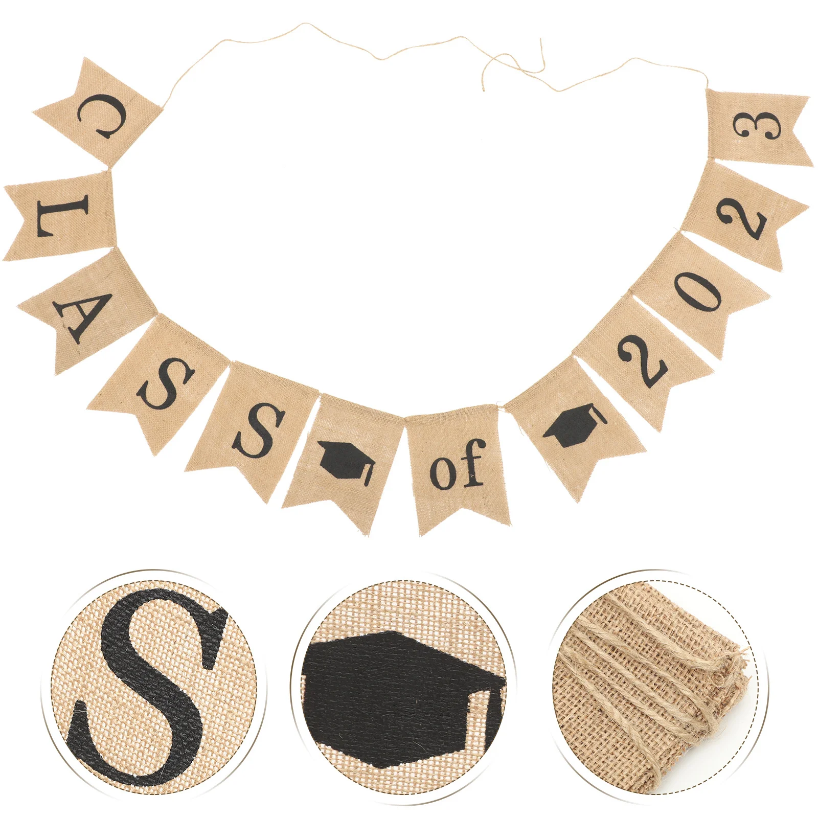 

Class of 2023 Graduation Banner Fade Resistant Graduation Party Decoration Background Banner Hanging Wall Decor Photo Prop