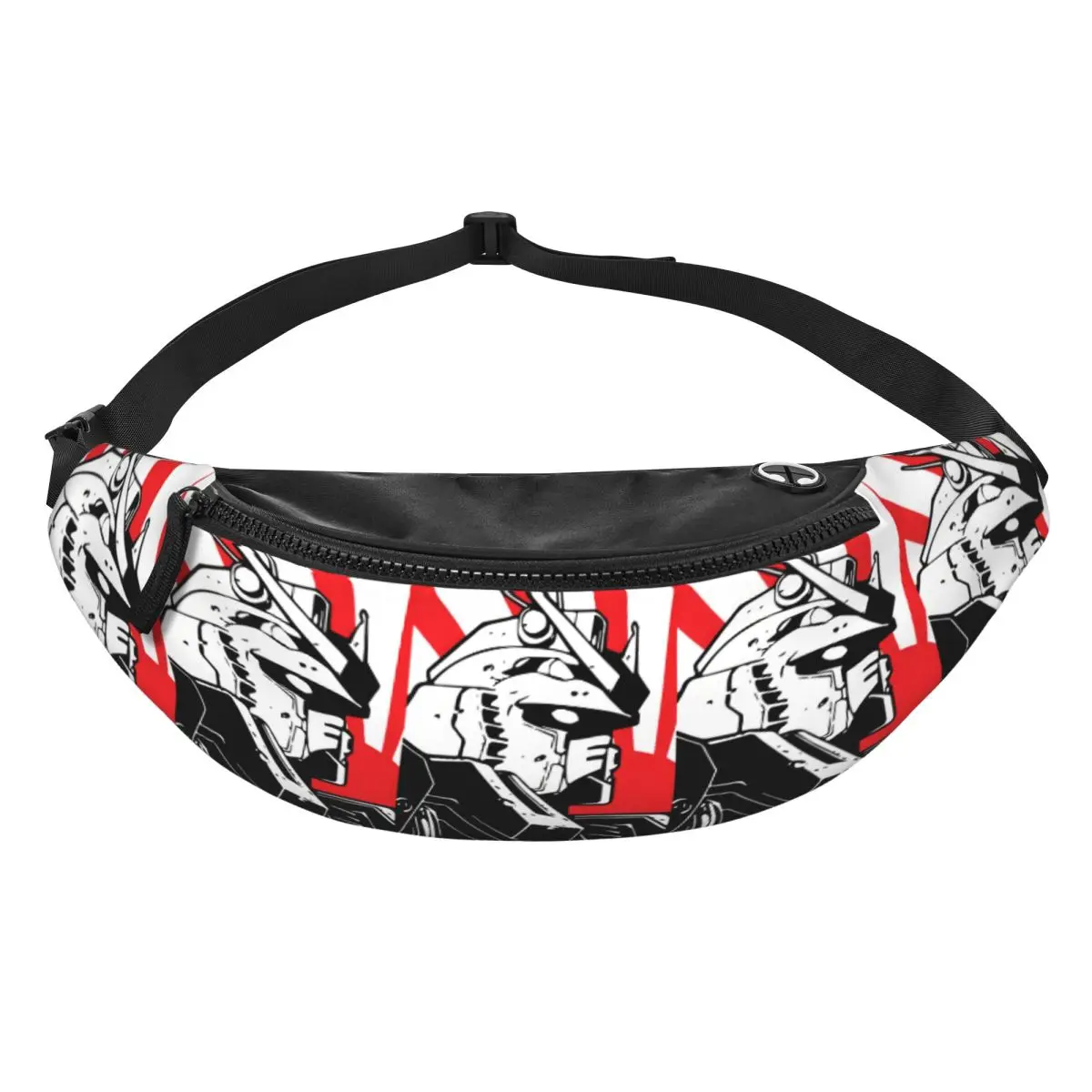 

Поясная сумка-бананка Custom Manga G-Gundams Anime для мужчин и женщин, модная сумка через плечо для путешествий, велоспорта, телефона и денег