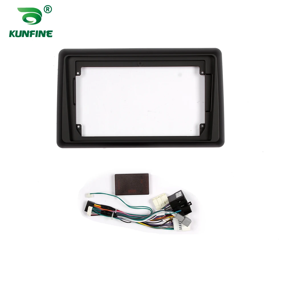 Car GPS Navigation Stereo For RENAULT EXPRESS 2021 Radio Fascias Panel Frame Fit 2Din 9 inch In Dash headunit screen