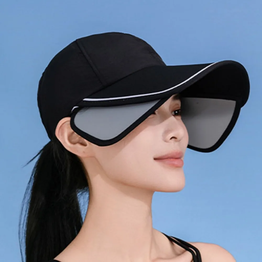 

Тонкая широкополая солнцезащитная бейсболка с УФ-защитой, быстросохнущая, складная, для пляжа