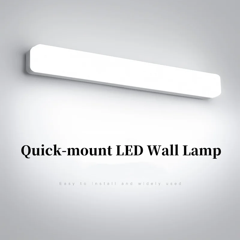 

20CM 40CM LED Wall Lamp Bathroom Moisture-proof Mirror Light Vanity Light Indoor Decor Super Bright Long Strips Bedside Lamp