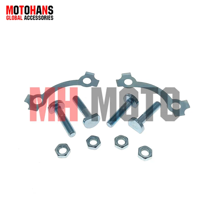 REAR SPROCKET INSTALL BOLT M8*38MM WITH  WITH RETAINER LOCKER FOR HJ125-7 GN125 GS125