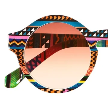 Classic Round PriInt Frame Diffraction