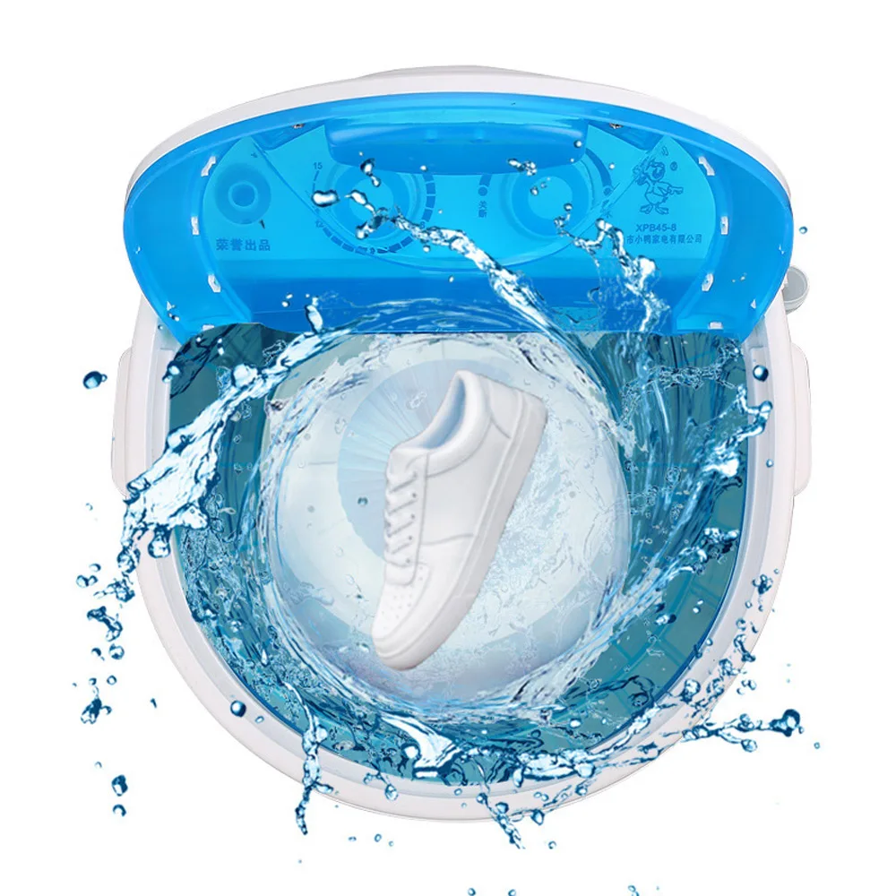Household Small Shoe Dryer Slippers Washing Machine Strong Brush Sneakers Washer Intelligent Large Shoefresh Device
