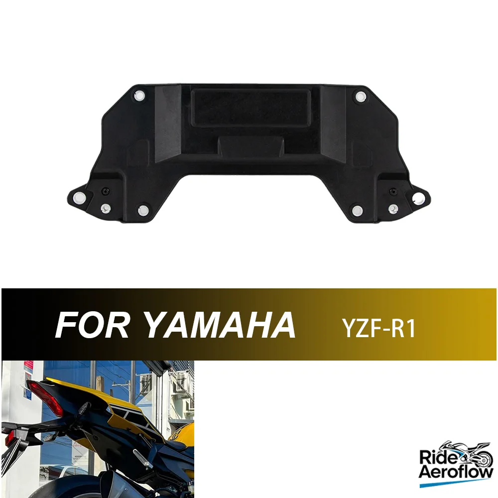 

Кронштейн для подушки сиденья, совместимый с YAMAHA R1/R1M, крышка аккумуляторного отсека, задняя панель, черная резиновая пластина, 2015-2025 гг.