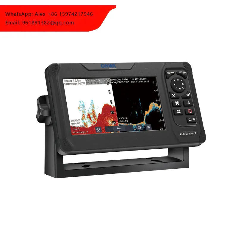 

Эхолот ONWA K-ProVision 9C с 9-дюймовым сенсорным экраном и датчиком TM820C (Китай)