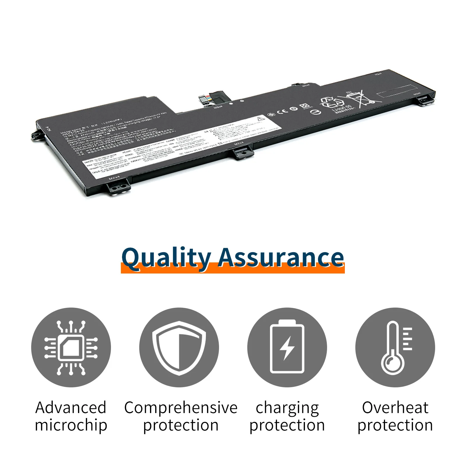 L20M4PE1 L20C4PE1 L20L4PE1 Laptop Battery For Lenovo IdeaPad 5 Pro-16ACH6 Pro-16IHU6 Creator 5-16ACH6 15.36V 75WH