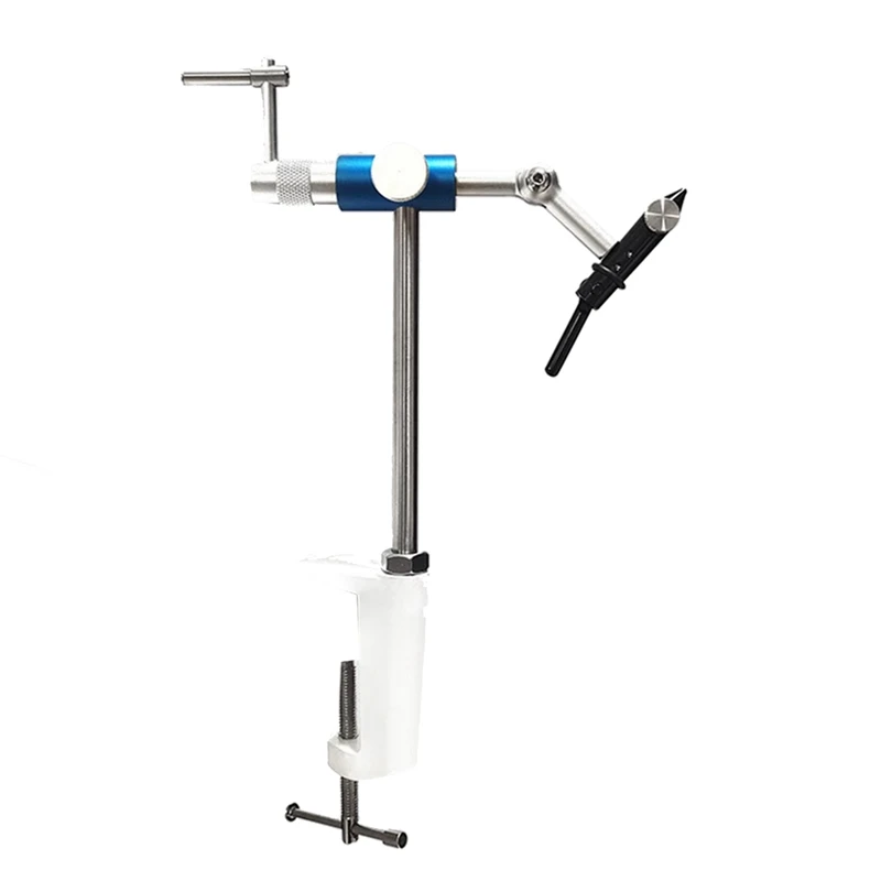 

LALA Fly Tying Vise For Fishing Rotary Adjustable Alloy DIY Lure Maker Lure Maker Files Tying Tool Desktop Fly Tying Vise