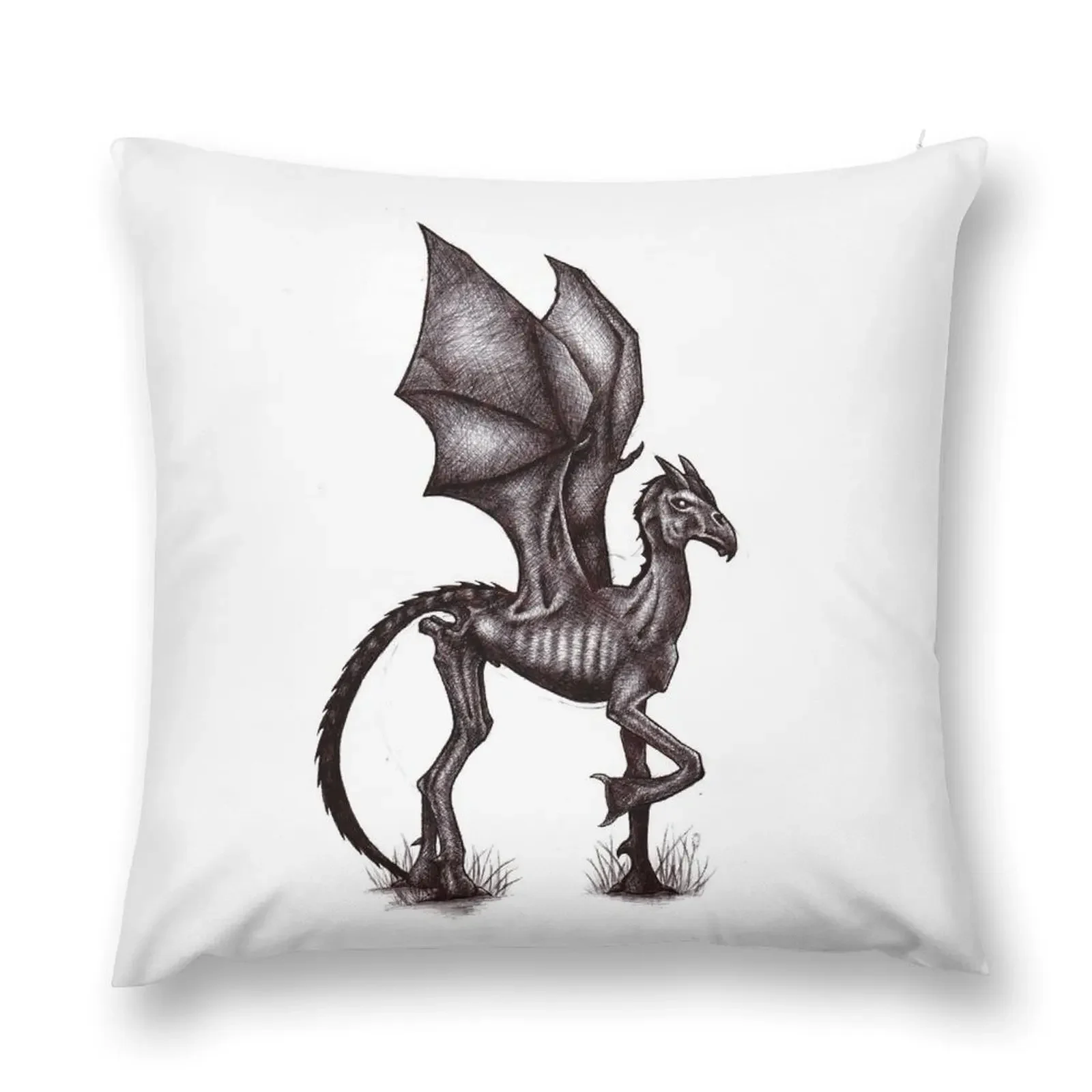 

Thestral Throw Pillow Pillow Covers Decorative home decor items pillow