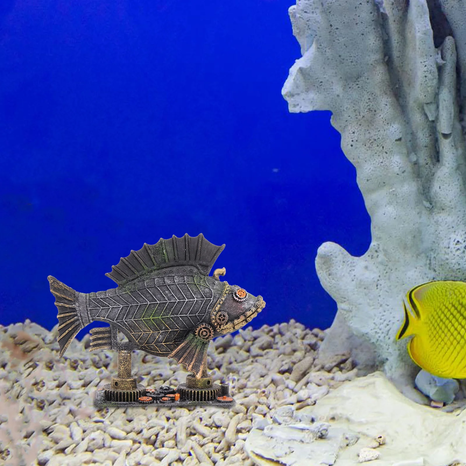 

1Pcs Aquarium Hideout Resin Craft Fish Tank Decoration Landscaping Ornament Eco Friendly Safe Fish Shelter Aquarium Hideout