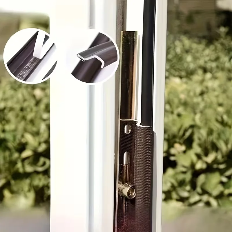 1 Stück 1/10m Dichtungsband für Drehfenster, Schalldichtes Akustikschaumband zur Wetterdichtung, Türdichtung, Spaltfüller, Geräuschreduzierung