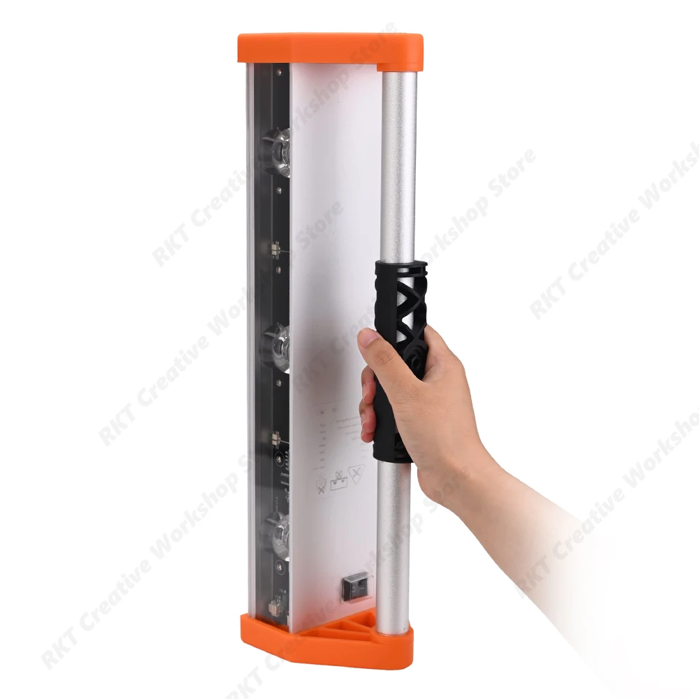Portable Raking Light LED Bar Multifunctional Wall Sanding Dedicated Lamp Corner Inspection Corner-Finding Putty Sanding Three-H