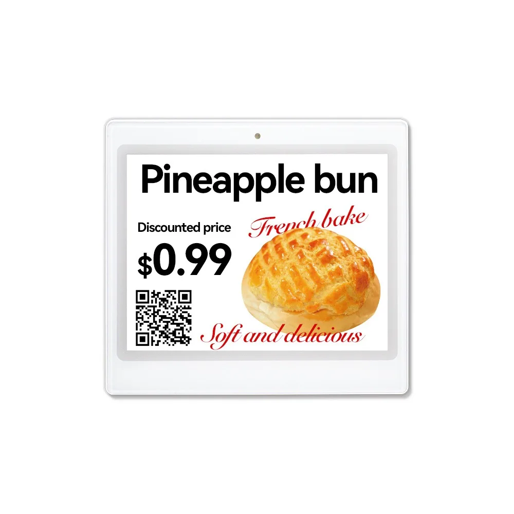 

10PCS 4.2 Inch Digital Price Tag Four Color E-ink Price Tag ESL System Electronic Shelf Label for Supermarket