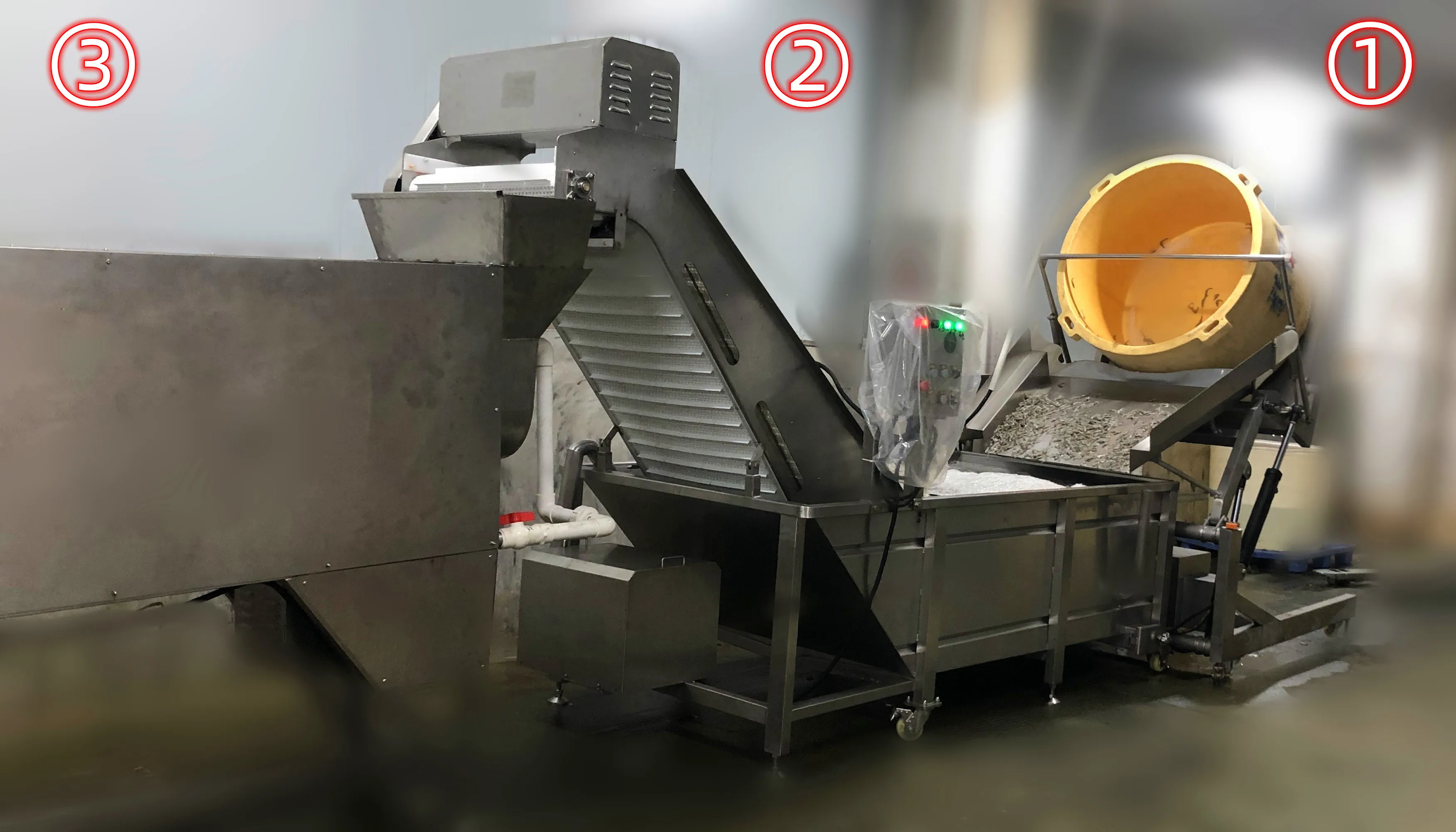 HOTIndustrial Shrimp Processing Unit Multifunctional for Head Removing Shrimp Deheading System Prawn Deheading Line Prawn Header