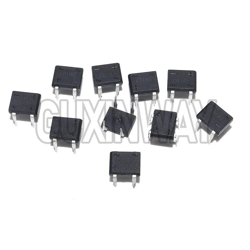 DB107 Diode Bridge 1A 1000V DIP4 Single Phases Diode Rectifier Bridges Electronica Componentes