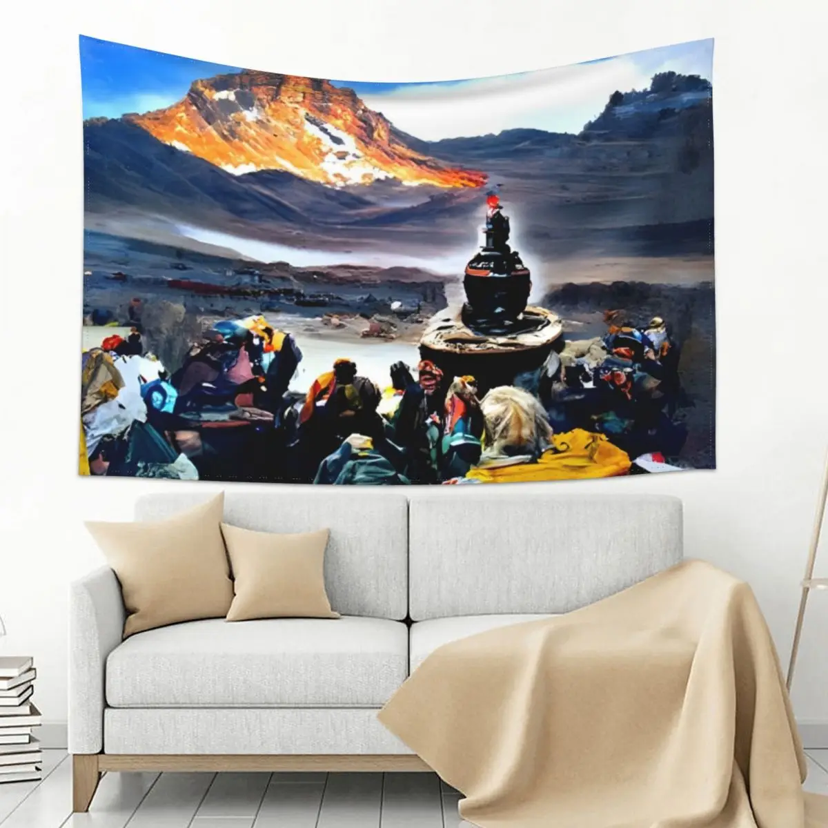 

Enlightenment on Mt Kailash Tapestry
