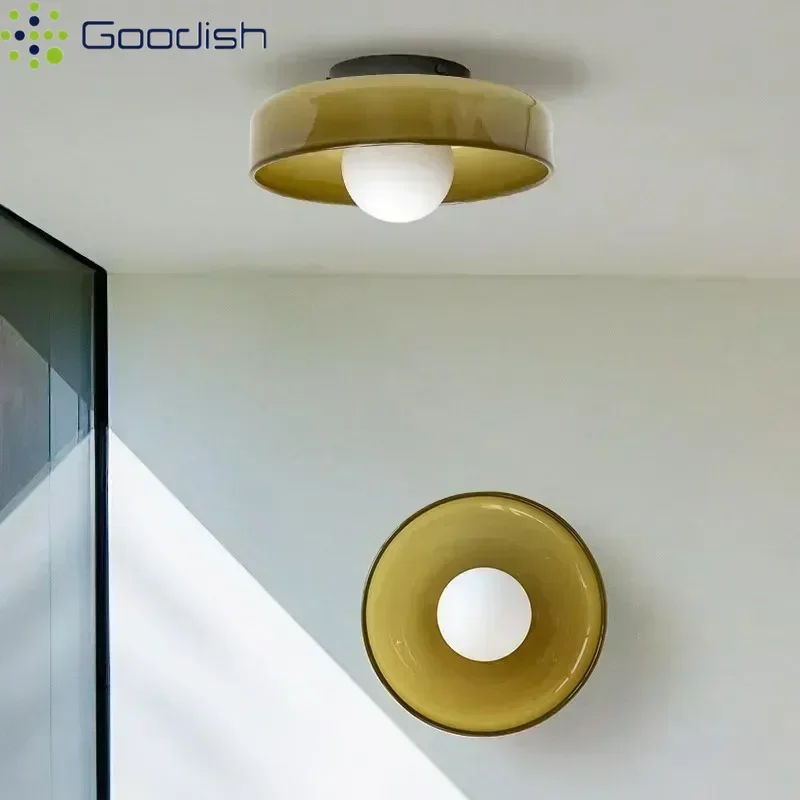 Medieval Bauhaus Single Head G9 Art Creative Fashion LED Home Ceiling Lights Lustre Lamps for Living Room Decoration Chandelier