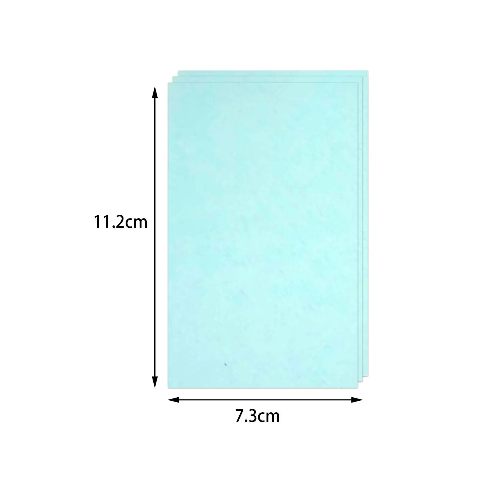 Toilet Cleaner Strips 60 Count Dissolvable Sheets Remove Stains Odors for Household Toilet RV Dorm Use