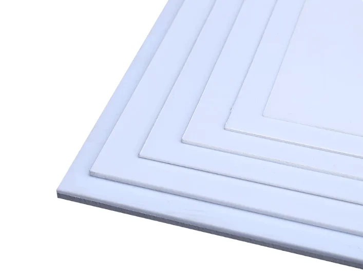 3mm White Black ABS Styrene Plastic Sheet DIY Model Kit For Train Building Engraving