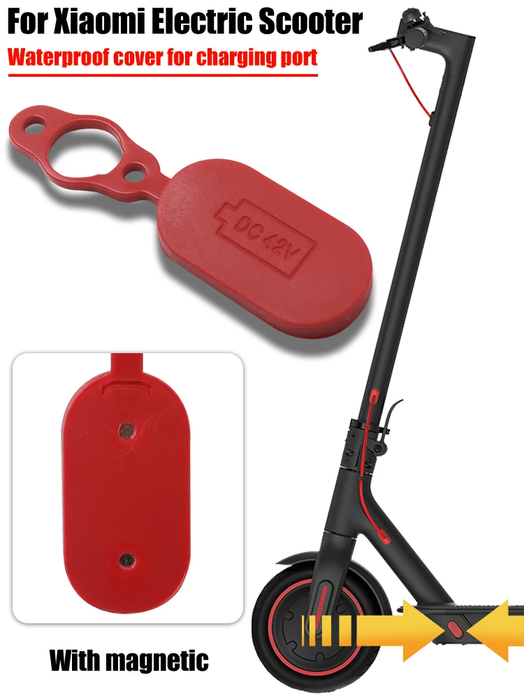 Couvercle étanche pour Port de Charge, bouchon anti-poussière pour Scooter électrique Xiaomi Mijia M365 et Pro 1S Pro 2, pièces de bouchon en caoutchouc