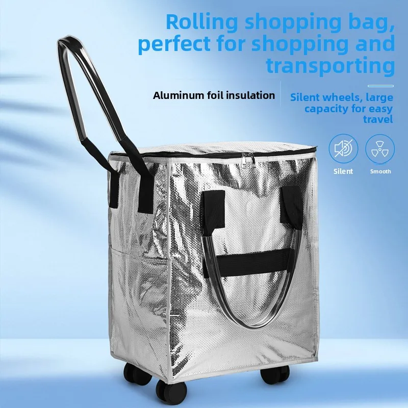 lightweight-portable-shopping-cart-foldable-vegetable-buying-small-pulling-car-home-use-hand-push-car-supermarket-shopping-cart