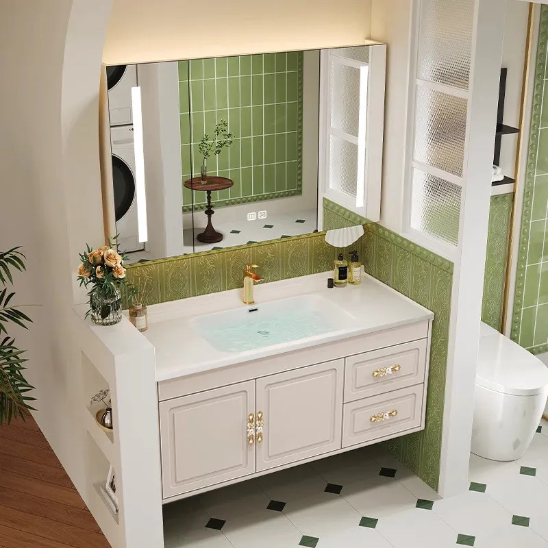 Picture 3: Bathroom cabinet combination ceramic integrated basin, toilet sink, washbasin cabinet