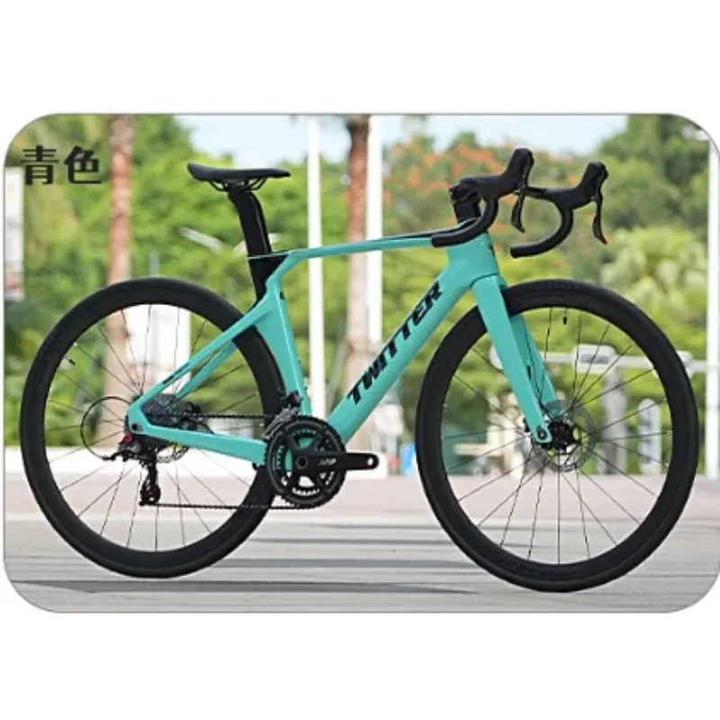 

TWITTER R5PRO T800 Carbon Fiber Road Bike Electronic transmission EDS-TX7100-24Speed Pneumatic Road bicycle