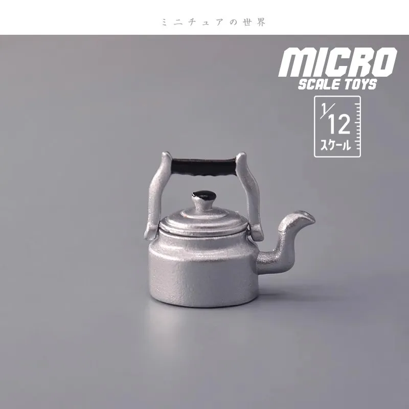 

1/12 Soldier Scene Doll Accessories Hot Water Kettle Model Toy Fit 6'' Action Figure Body In Stock