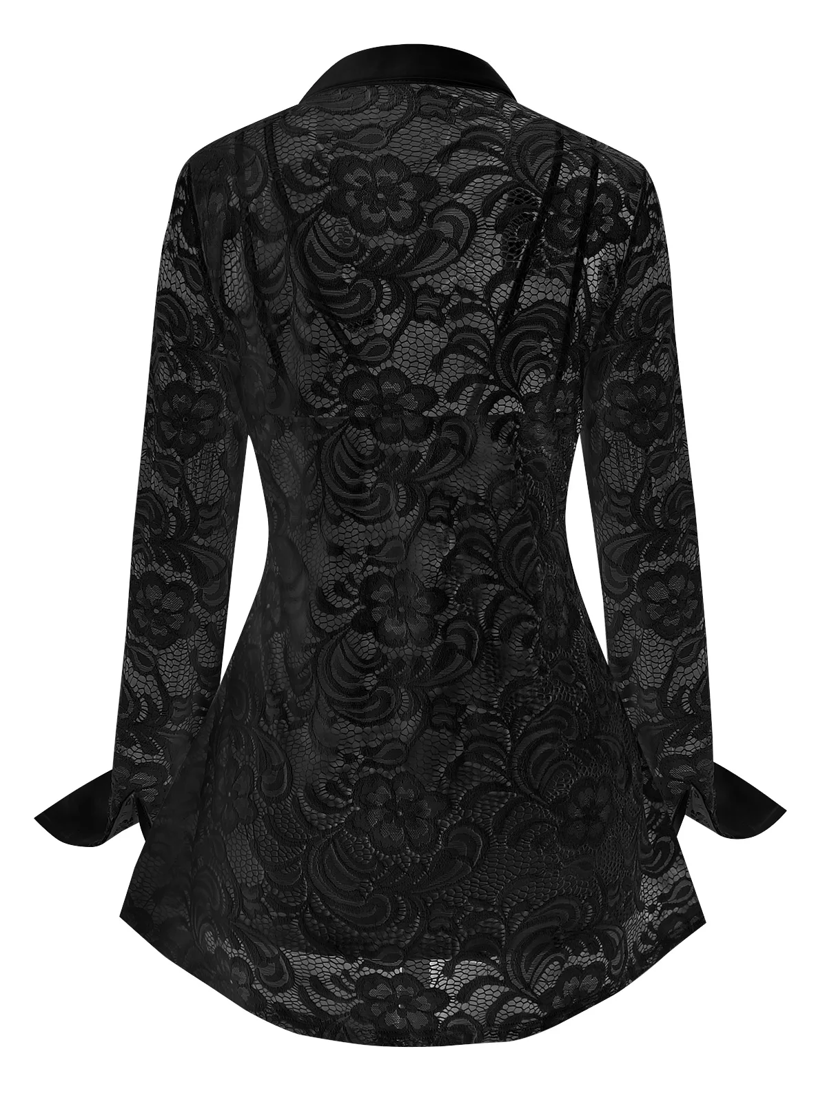 ROSEGAL Plus Size Lace Flower Sheer T-Shirt And Cami Vest Suits For Women, Button Up, V-Neck Tunic Strap Top, Casual Clothes 5XL