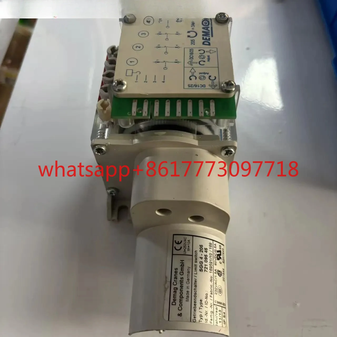 

Кулачковый переключатель для подъемника SGG4-205 72109545