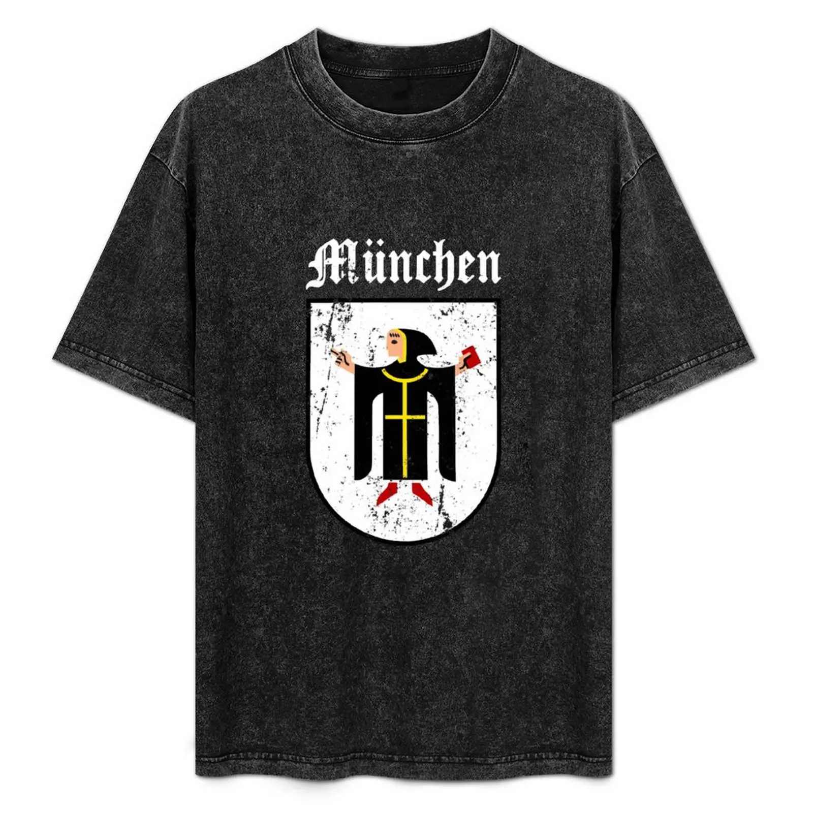 

München Wappen T-Shirt Holiday Party T-Shirt for Men