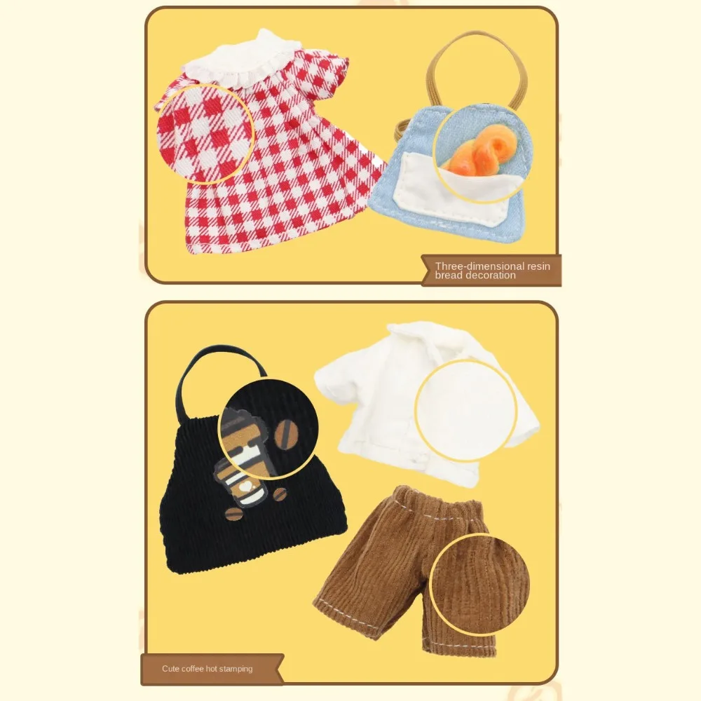 

Pig Nose Big Eyes Toys Dolls Ball Jointed Body Barista Cartoon Baker Bjd Doll Movable Joint Lovely Cute Bjd Anime Doll