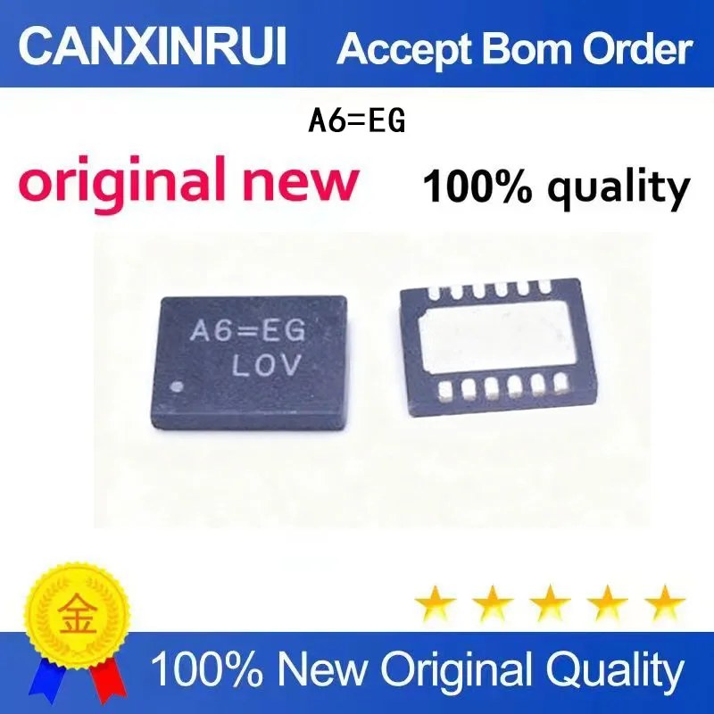 (5-100 Pieces) Brand new stock A6=EG A6=Starting with A6 QFN-12